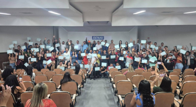 Solenidade marca encerramento do Projeto Prossiga/SENAI em Catalão