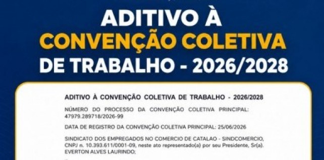 Termo Aditivo - Convenção Coletiva de Trabalho 2026/2028