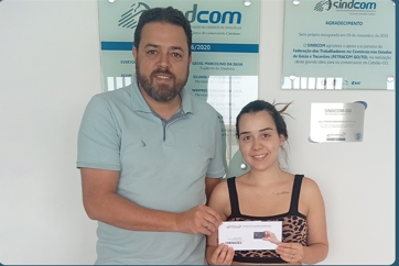 O Sindcom realizou mais uma entrega de benefício social!
